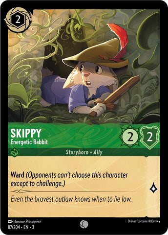 Skippy - Energetic Rabbit (87/204) [Into the Inklands] - Card Brawlers | Quebec | Canada | Yu-Gi-Oh!