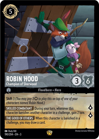 Robin Hood - Champion of Sherwood (190/204) [Into the Inklands] - Card Brawlers | Quebec | Canada | Yu-Gi-Oh!