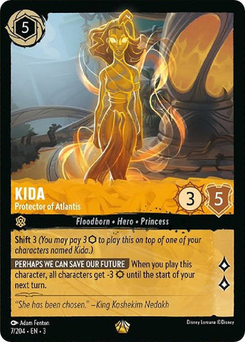 Kida - Protector of Atlantis (7/204) [Into the Inklands] - Card Brawlers | Quebec | Canada | Yu-Gi-Oh!