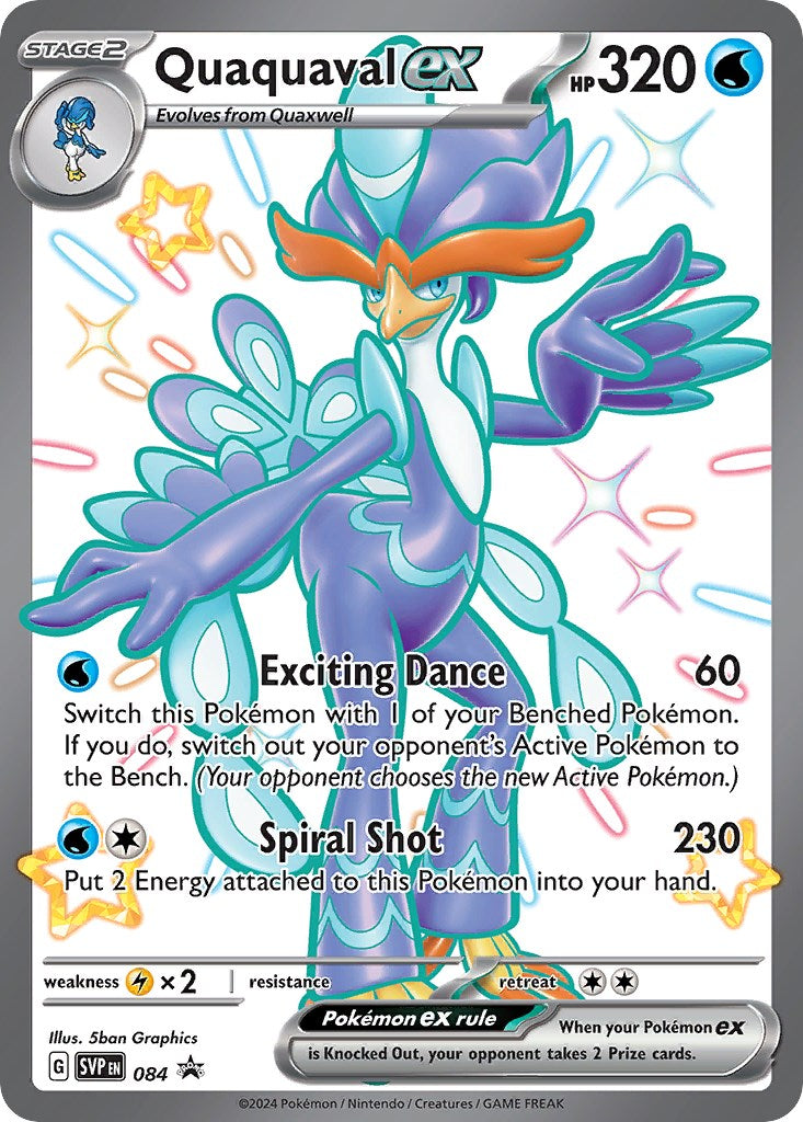 Quaquaval ex (084) [Scarlet & Violet: Black Star Promos] - Pokémon - Card Brawlers | Quebec | Canada |