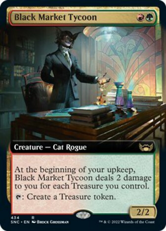 Black Market Tycoon (Extended Art) [Streets of New Capenna] - Magic: The Gathering - Card Brawlers | Quebec | Canada |