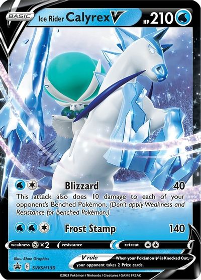Ice Rider Calyrex V (SWSH130) [Sword & Shield: Black Star Promos] - Pokémon - Card Brawlers | Quebec | Canada |