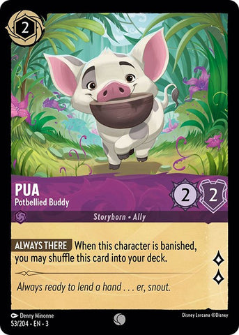 Pua - Potbellied Buddy (53/204) [Into the Inklands] - Card Brawlers | Quebec | Canada | Yu-Gi-Oh!