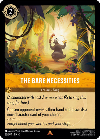 The Bare Necessities (28/204) [Into the Inklands] - Card Brawlers | Quebec | Canada | Yu-Gi-Oh!