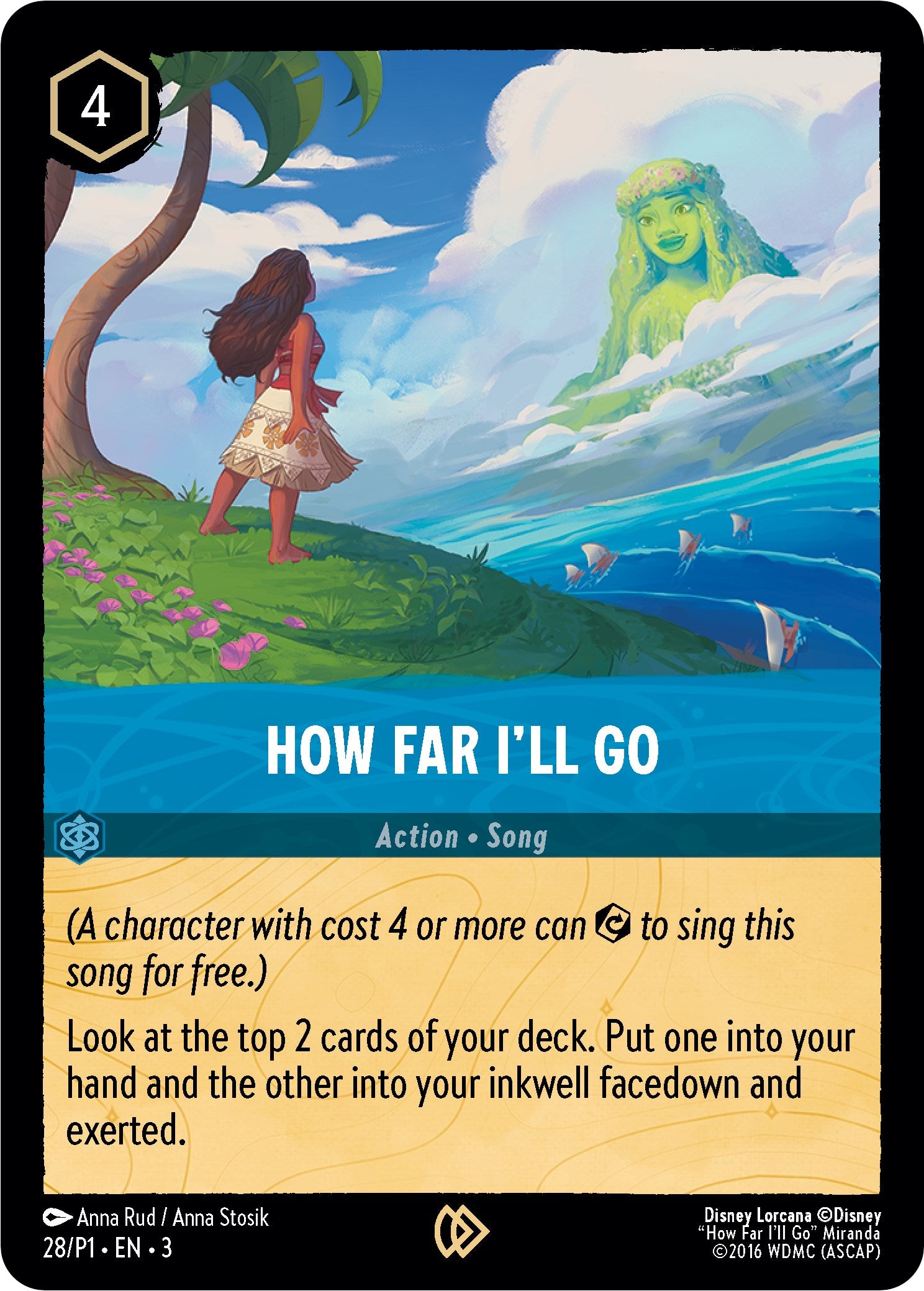 How Far I'll Go (28) [Promo Cards] - Disney - Card Brawlers | Quebec | Canada |