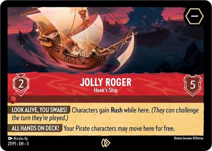 Jolly Roger - Hook's Ship (27) [Promo Cards] - Disney - Card Brawlers | Quebec | Canada |