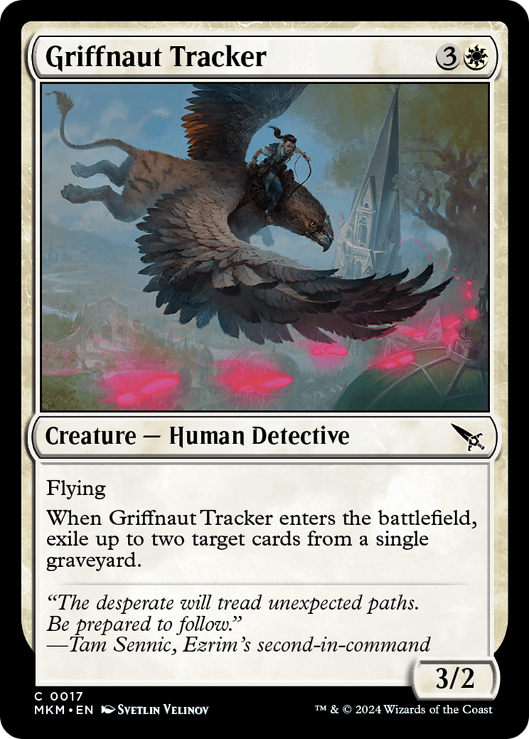 Griffnaut Tracker [Murders at Karlov Manor] - Magic: The Gathering - Card Brawlers | Quebec | Canada |