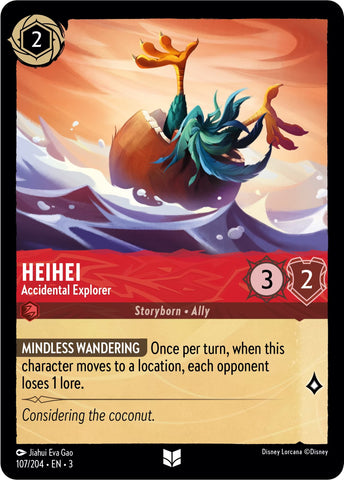 HeiHei - Accidental Explorer (107/204) [Into the Inklands] - Card Brawlers | Quebec | Canada | Yu-Gi-Oh!