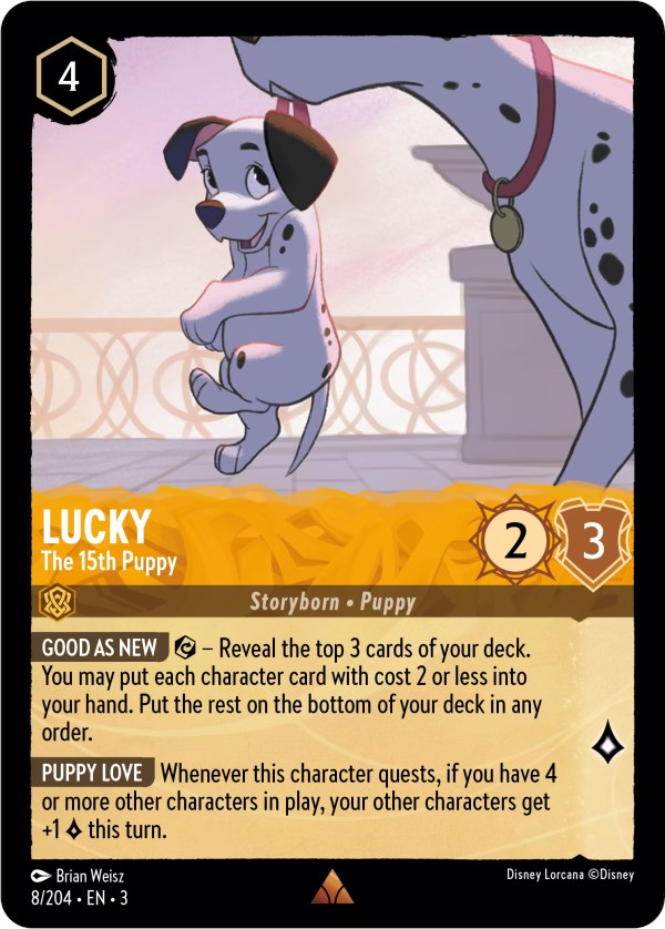 Lucky - The 15th Puppy (8/204) [Into the Inklands] - Card Brawlers | Quebec | Canada | Yu-Gi-Oh!