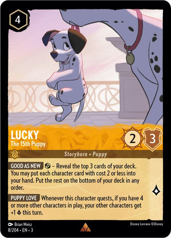 Lucky - The 15th Puppy (8/204) [Into the Inklands] - Card Brawlers | Quebec | Canada | Yu-Gi-Oh!