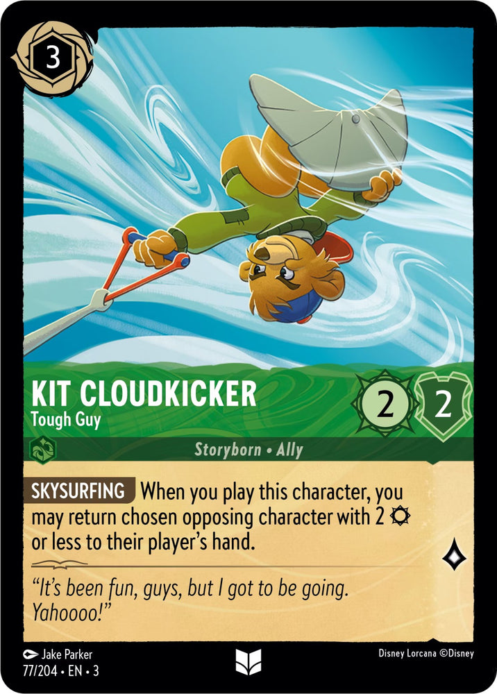 Kit Cloudkicker - Tough Guy (77/204) [Into the Inklands] - Card Brawlers | Quebec | Canada | Yu-Gi-Oh!