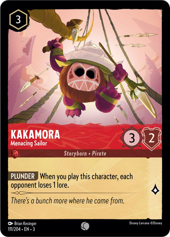 Kakamora - Menacing Sailor (111/204) [Into the Inklands] - Card Brawlers | Quebec | Canada | Yu-Gi-Oh!