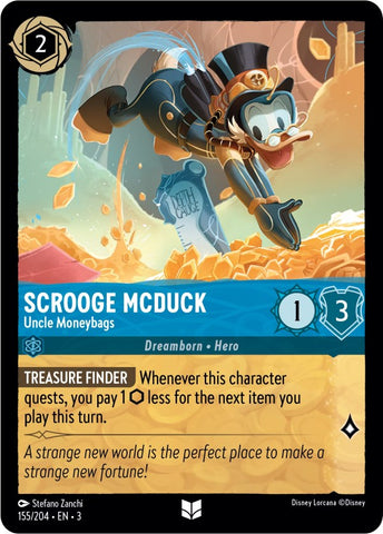 Scrooge McDuck - Uncle Moneybags (155/204) [Into the Inklands] - Card Brawlers | Quebec | Canada | Yu-Gi-Oh!