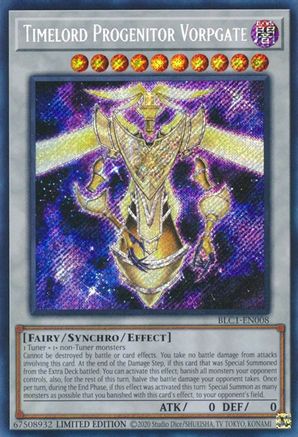 Timelord Progenitor Vorpgate [BLC1-EN008] Secret Rare - Yu-Gi-Oh! - Card Brawlers | Quebec | Canada |