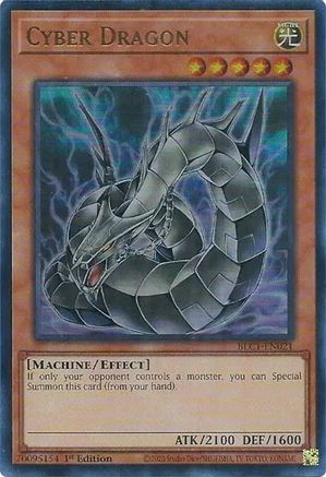 Cyber Dragon (Alternate Art) [BLC1-EN021] Ultra Rare - Yu-Gi-Oh! - Card Brawlers | Quebec | Canada |