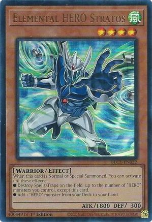 Elemental HERO Stratos (Alternate Art) [BLC1-EN022] Ultra Rare - Yu-Gi-Oh! - Card Brawlers | Quebec | Canada |