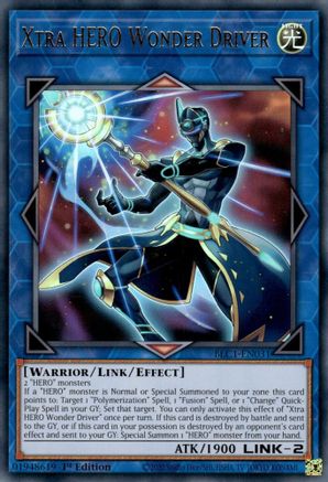 Xtra HERO Wonder Driver [BLC1-EN031] Ultra Rare - Yu-Gi-Oh! - Card Brawlers | Quebec | Canada |