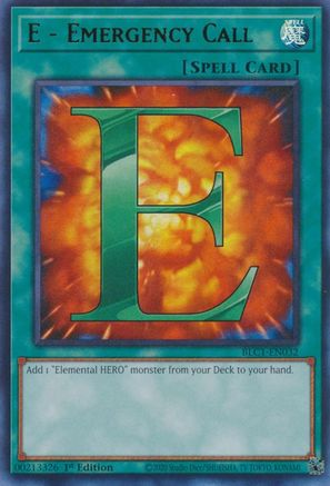 E - Emergency Call [BLC1-EN032] Ultra Rare - Yu-Gi-Oh! - Card Brawlers | Quebec | Canada |
