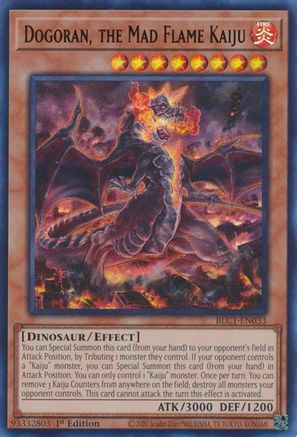 Dogoran, the Mad Flame Kaiju [BLC1-EN033] Ultra Rare - Yu-Gi-Oh! - Card Brawlers | Quebec | Canada |