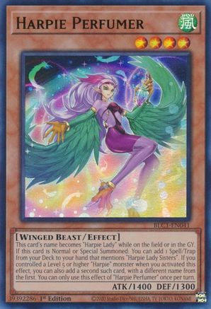 Harpie Perfumer [BLC1-EN041] Ultra Rare - Yu-Gi-Oh! - Card Brawlers | Quebec | Canada |
