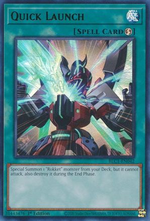 Quick Launch [BLC1-EN042] Ultra Rare - Yu-Gi-Oh! - Card Brawlers | Quebec | Canada |