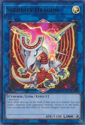 Security Dragon [BLC1-EN043] Ultra Rare - Yu-Gi-Oh! - Card Brawlers | Quebec | Canada |