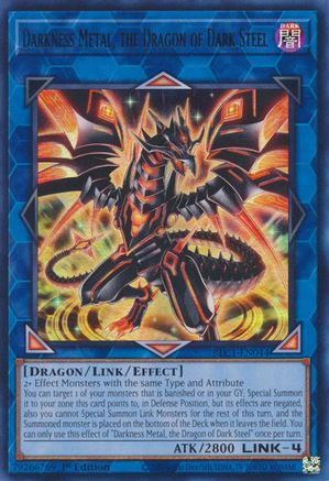 Darkness Metal, the Dragon of Dark Steel [BLC1-EN044] Ultra Rare - Yu-Gi-Oh! - Card Brawlers | Quebec | Canada |