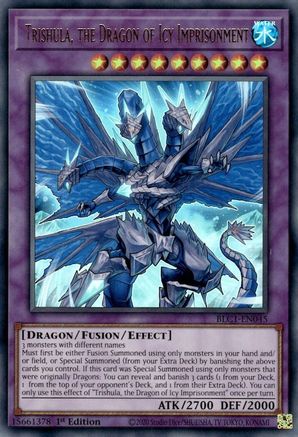 Trishula, the Dragon of Icy Imprisonment [BLC1-EN045] Ultra Rare - Yu-Gi-Oh! - Card Brawlers | Quebec | Canada |