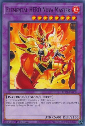 Elemental HERO Nova Master [BLC1-EN068] Common - Yu-Gi-Oh! - Card Brawlers | Quebec | Canada |