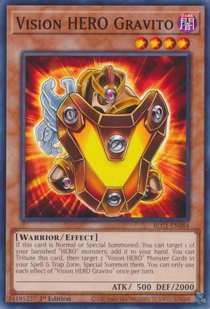 Vision HERO Gravito [BLC1-EN084] Common - Yu-Gi-Oh! - Card Brawlers | Quebec | Canada |
