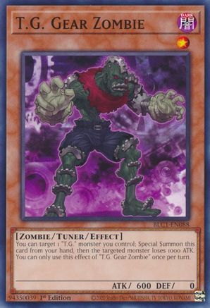 T.G. Gear Zombie [BLC1-EN088] Common - Yu-Gi-Oh! - Card Brawlers | Quebec | Canada |
