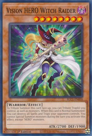 Vision HERO Witch Raider [BLC1-EN098] Common - Yu-Gi-Oh! - Card Brawlers | Quebec | Canada |