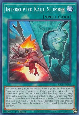 Interrupted Kaiju Slumber [BLC1-EN103] Common - Yu-Gi-Oh! - Card Brawlers | Quebec | Canada |