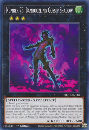 Number 75: Bamboozling Gossip Shadow [BLC1-EN110] Common - Yu-Gi-Oh! - Card Brawlers | Quebec | Canada |