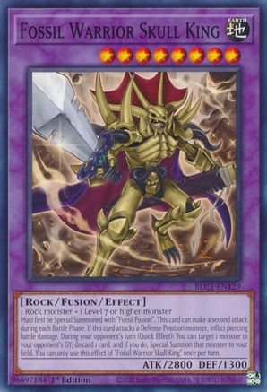 Fossil Warrior Skull King [BLC1-EN129] Common - Yu-Gi-Oh! - Card Brawlers | Quebec | Canada |