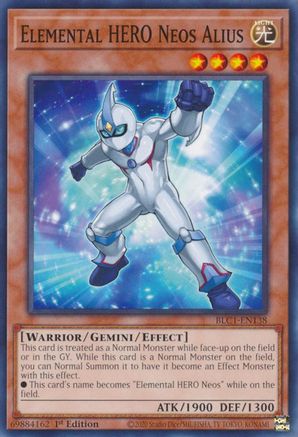 Elemental HERO Neos Alius [BLC1-EN138] Common - Yu-Gi-Oh! - Card Brawlers | Quebec | Canada |