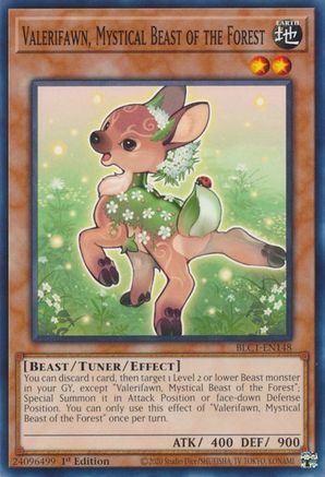 Valerifawn, Mystical Beast of the Forest [BLC1-EN148] Common - Yu-Gi-Oh! - Card Brawlers | Quebec | Canada |