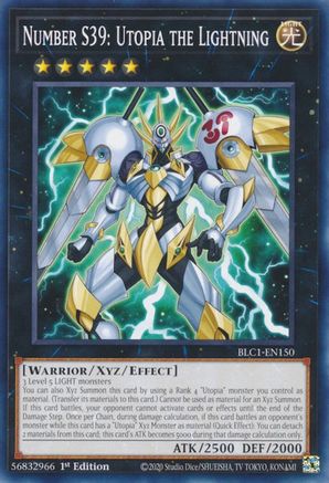 Number S39: Utopia the Lightning [BLC1-EN150] Common - Yu-Gi-Oh! - Card Brawlers | Quebec | Canada |