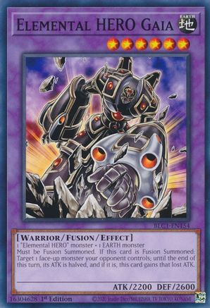 Elemental HERO Gaia [BLC1-EN154] Common - Yu-Gi-Oh! - Card Brawlers | Quebec | Canada |