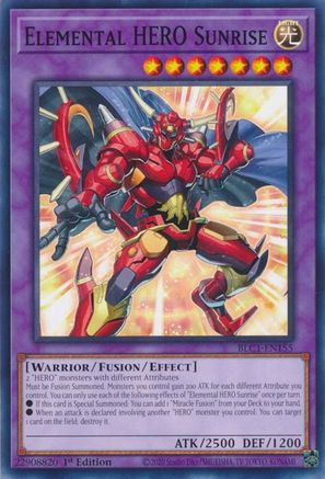 Elemental HERO Sunrise [BLC1-EN155] Common - Yu-Gi-Oh! - Card Brawlers | Quebec | Canada |