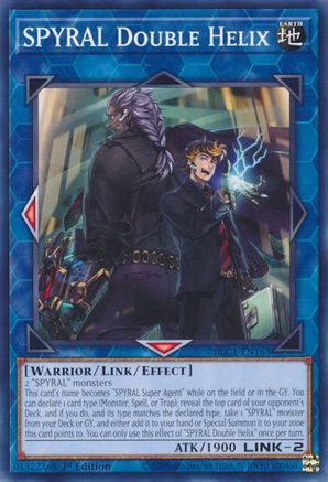 SPYRAL Double Helix [BLC1-EN163] Common - Yu-Gi-Oh! - Card Brawlers | Quebec | Canada |