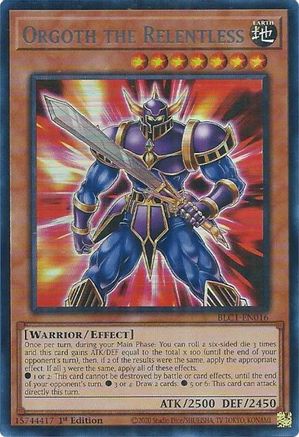 Orgoth the Relentless (Silver) [BLC1-EN016] Ultra Rare - Yu-Gi-Oh! - Card Brawlers | Quebec | Canada |