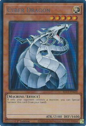 Cyber Dragon (Silver) [BLC1-EN020] Ultra Rare - Yu-Gi-Oh! - Card Brawlers | Quebec | Canada |