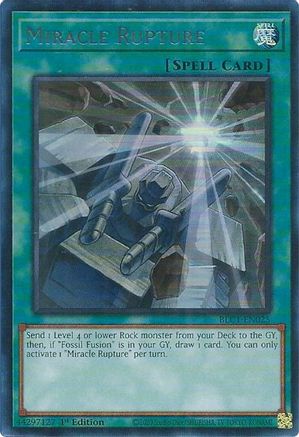 Miracle Rupture (Silver) [BLC1-EN025] Ultra Rare - Yu-Gi-Oh! - Card Brawlers | Quebec | Canada |