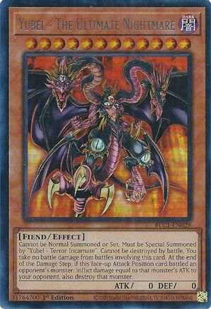 Yubel - The Ultimate Nightmare (Silver) [BLC1-EN029] Ultra Rare - Yu-Gi-Oh! - Card Brawlers | Quebec | Canada |