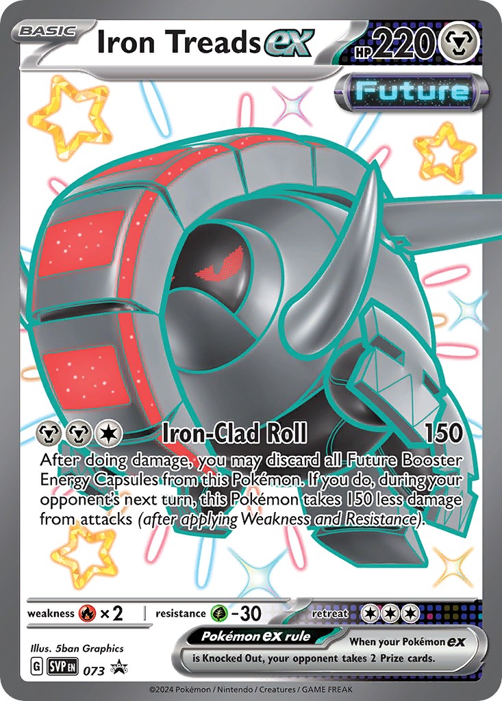 Iron Treads ex (073) [Scarlet & Violet: Black Star Promos] - Pokémon - Card Brawlers | Quebec | Canada |
