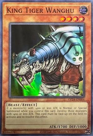 King Tiger Wanghu [OP24-EN004] Super Rare - Yu-Gi-Oh! - Card Brawlers | Quebec | Canada |