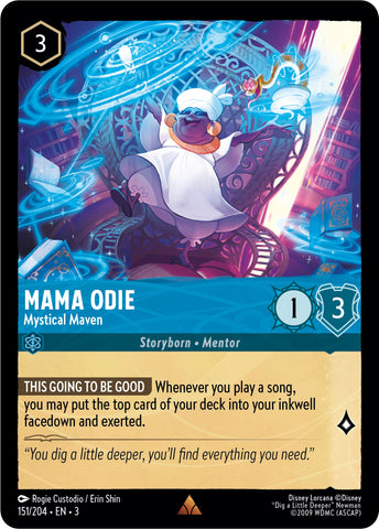 Mama Odie - Mystical Maven (151/204) [Into the Inklands] - Card Brawlers | Quebec | Canada | Yu-Gi-Oh!