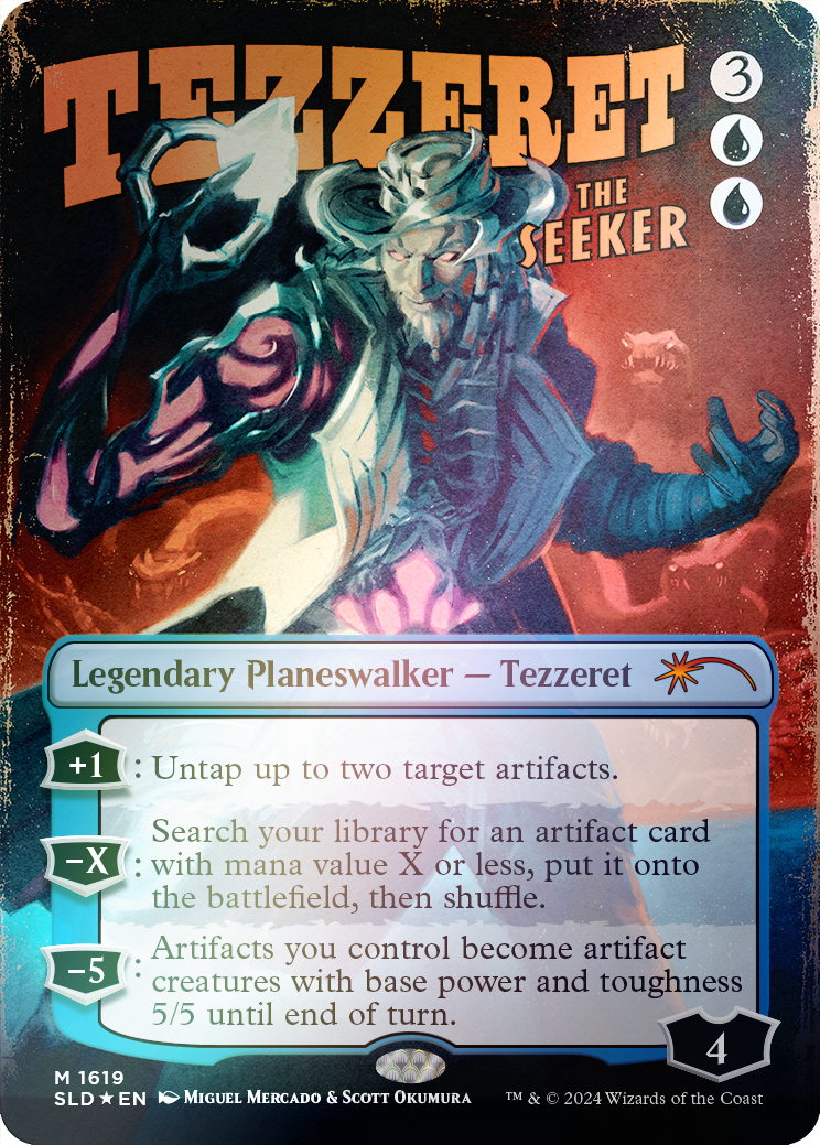 Tezzeret the Seeker (1619) (Rainbow Foil) [Secret Lair Drop Series] - Magic: The Gathering - Card Brawlers | Quebec | Canada |