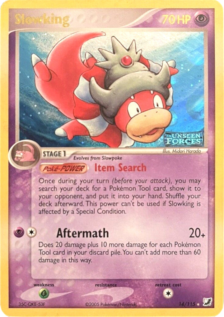 Slowking (14/115) (Stamped) [EX: Unseen Forces] - Pokémon - Card Brawlers | Quebec | Canada |